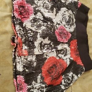 Justice size 10 sequence skort